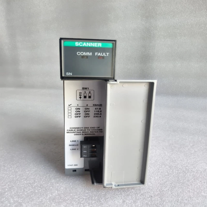 Allen-Bradley 1746-SN SLC 500 Remote I/O Scanner Module | RIO Communication Interface thumbnail 5